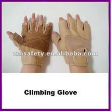 Fingerless Pigskin Leather Outdoor Mountain Climbing Glove ZMR379